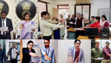 National Voters Day: Officials and employees of Raj Bhavan took oath on National Voters Day