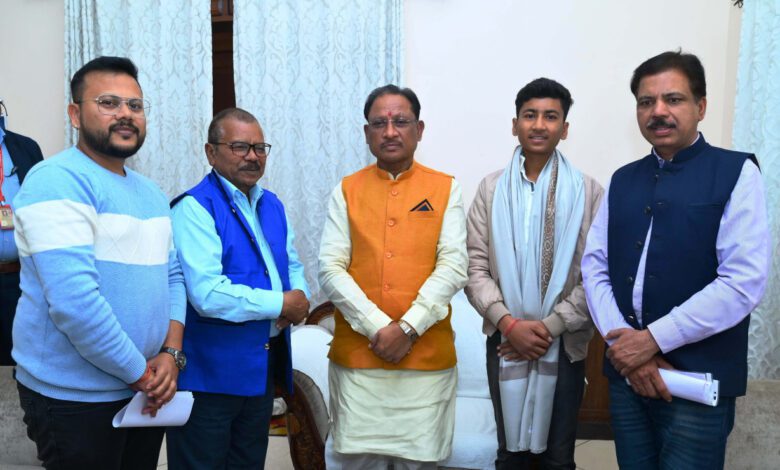 Under-19 National Water Polo Championship: Chief Minister praised the sports talent of Abhijeet selected for Under-19 National Water Polo Championship