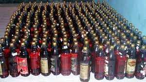 Raw Liquor Seized: A total of 115 liters of raw liquor seized in 04 different cases.