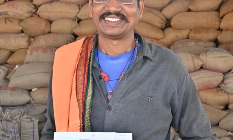 बिना परेशानी धान विक्रय, समय पर भुगतान से बढ़ा किसान का आत्मविश्वास….