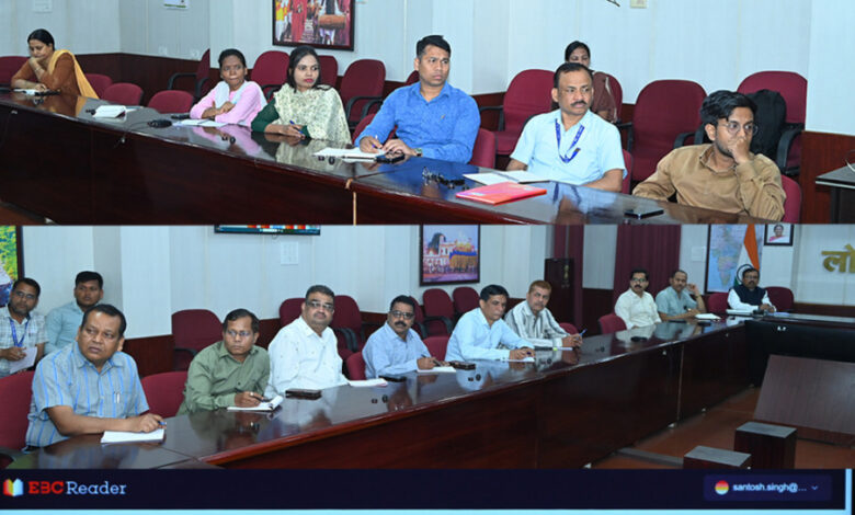 लोकभवन में ई-लाइब्रेरी के उपयोग पर दिया गया प्रशिक्षण….