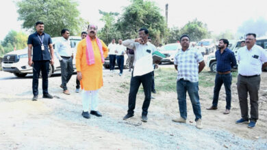 उप मुख्यमंत्री अरुण साव ने निर्माणाधीन पुल के कार्य का किया औचक निरीक्षण…. उप मुख्यमंत्री अरुण साव ने निर्माणाधीन पुल के कार्य का किया औचक निरीक्षण….