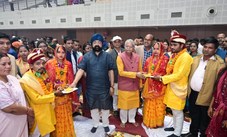 मुख्यमंत्री कन्या विवाह योजना : मुख्यमंत्री विष्णुदेव साय ने वर्चुअली जुड़कर नव दंपत्तियों को दिया आर्शीवाद….