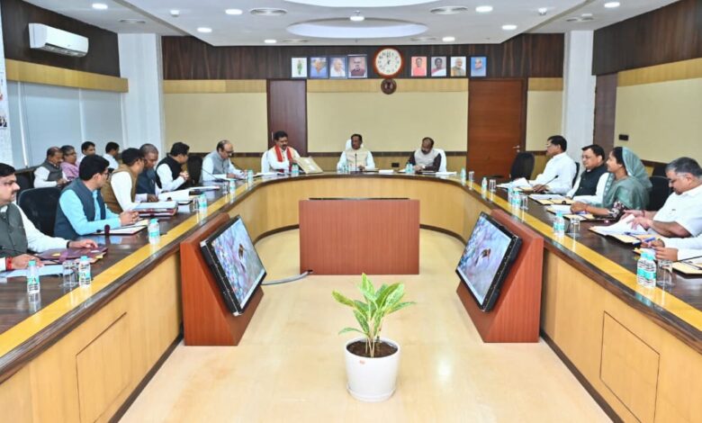 कैबिनेट बैठक में कई अहम फैसले — मुख्यमंत्री विष्णु देव साय की अध्यक्षता में हुई बैठक में लिए गए महत्वपूर्ण निर्णय….