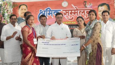 श्रमिकों का सशक्तिकरण ही समृद्ध और विकसित छत्तीसगढ़ की आधारशिला- श्रम मंत्री लखन लाल देवांगन….