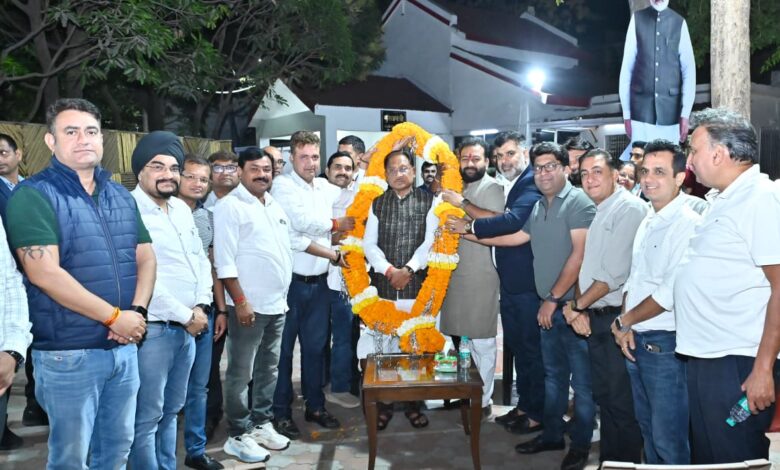 मुख्यमंत्री से छत्तीसगढ़ रियल एस्टेट वेलफेयर एसोसिएशन के प्रतिनिधिमंडल ने की मुलाकात….