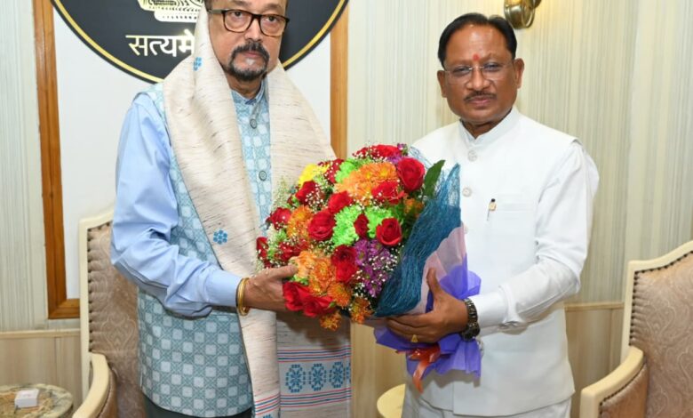 मुख्यमंत्री विष्णु देव साय ने राज्यपाल रमेन डेका को जन्मदिन की दी शुभकामनाएँ….. मुख्यमंत्री विष्णु देव साय ने राज्यपाल रमेन डेका को जन्मदिन की दी शुभकामनाएँ…..