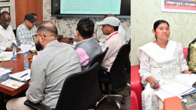 प्रमुख सचिव सोनमणि बोरा की अध्यक्षता में मैनुअल स्केवेंजर्स हेतु राज्य स्तरीय सर्वेक्षण समिति की बैठक संपन्न…. प्रमुख सचिव सोनमणि बोरा की अध्यक्षता में मैनुअल स्केवेंजर्स हेतु राज्य स्तरीय सर्वेक्षण समिति की बैठक संपन्न….