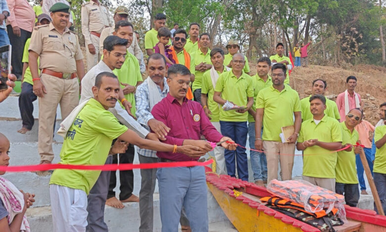 ईको-पर्यटन का नया केंद्र बन रहा धमनी गांव: शुरू हुई नौकाविहार सुविधा….