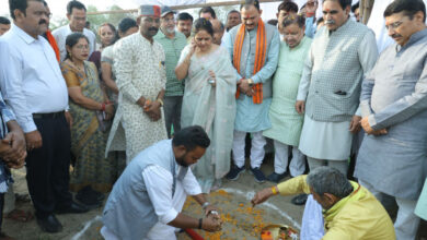 धरसींवा के सरोना में 100 बिस्तर वाले नवीन अस्पताल का भूमिपूजन, स्वास्थ्य सुविधाओं को मिलेगा बड़ा विस्तार: स्वास्थ्य मंत्री श्याम बिहारी जायसवाल…..