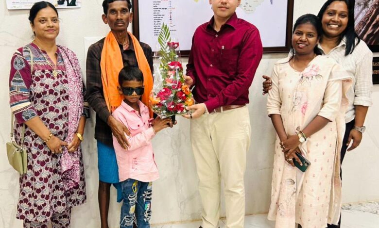 बस्तर के नन्हे ललित की आंखों में लौटी रोशनी: जिला अस्पताल में हुआ जन्मजात मोतियाबिंद का सफल ऑपरेशन….