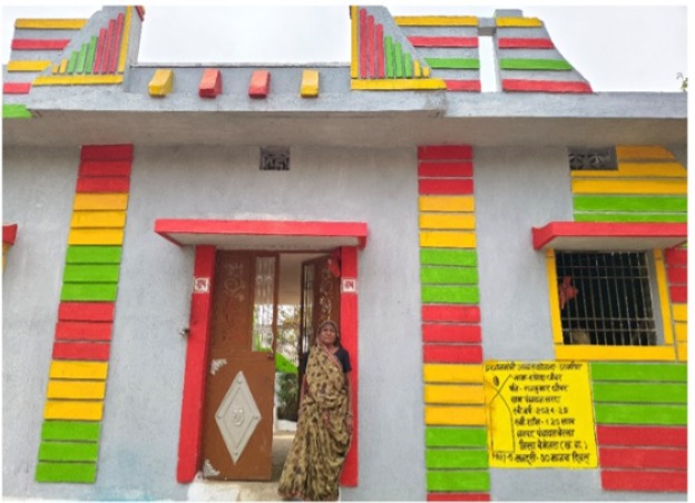 प्रधानमंत्री आवास योजना से बदली जिंदगी- श्रीमती दशोदा धीवर…..