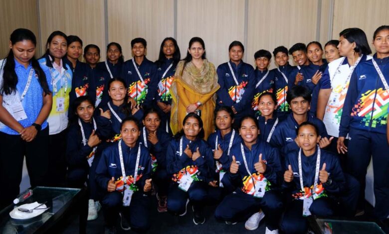 खेल उस क्षेत्र में नई उम्मीद लेकर आया, जिसकी पहचान कभी संघर्ष से होती थी&amp;#039;: युवा मामले और खेल राज्य मंत्री श्रीमती रक्षा खडसे….