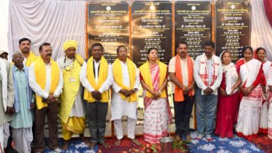 मंत्री रामविचार नेताम ने डिंडो में 1154.45 लाख रुपये के विभिन्न विकास कार्यों का किया भूमिपूजन एवं शिलान्यास…