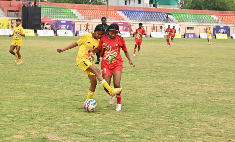 महिला फुटबॉल में छत्तीसगढ़ का शानदार प्रदर्शन, झारखंड को हराकर जीता स्वर्ण पदक…..