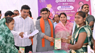 सरकार गांव, गरीब और किसानों के कल्याण के लिए समर्पित- मंत्री श्री टंक राम वर्मा….