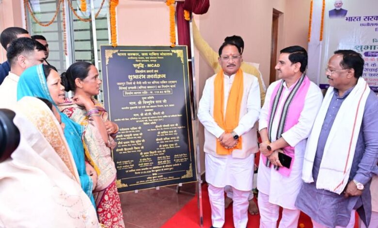हर बूंद से अधिक उत्पादन की दिशा में बड़ा कदम: बगिया समृद्धि एम-कैड योजना से 13 गांवों के 4933 हेक्टेयर में होगी सिंचाई – मुख्यमंत्री विष्णुदेव साय….