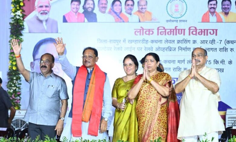 मुख्यमंत्री विष्णुदेव साय ने किया कचना रेलवे ओवरब्रिज का लोकार्पण, राजधानी रायपुर को मिली बड़ी सौगात, लाखों लोगों को मिलेगी ट्रैफिक जाम से राहत…..