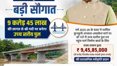 ’मुख्यमंत्री विष्णुदेव साय की बड़ी सौगात’: जशपुर में श्री नदी पर बनेगा उच्च स्तरीय पुल, तीन राज्यों की कनेक्टिविटी होगी मजबूत….