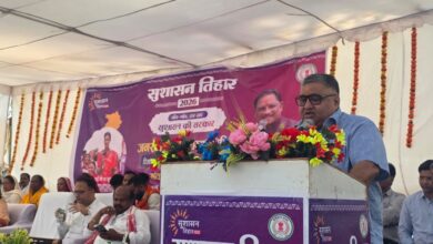 सुशासन तिहार-2026 : जनता की समस्याओं का समयबद्ध समाधान ही सरकार की प्राथमिकता – पर्यटन एवं संस्कृति मंत्री राजेश अग्रवाल…..