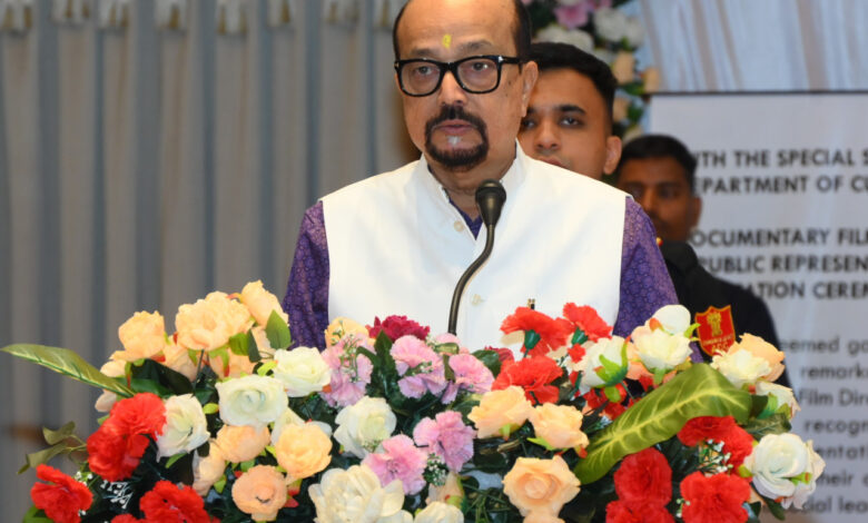 फिल्में समाज को संदेश देने का सशक्त माध्यम- राज्यपाल डेका…. फिल्में समाज को संदेश देने का सशक्त माध्यम- राज्यपाल डेका….