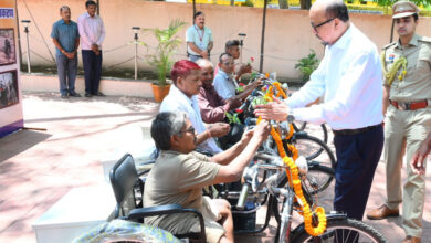 राज्यपाल रमेन डेका ने दिव्यांग पुनर्वास केंद्र माना कैंप का किया अवलोकन…..