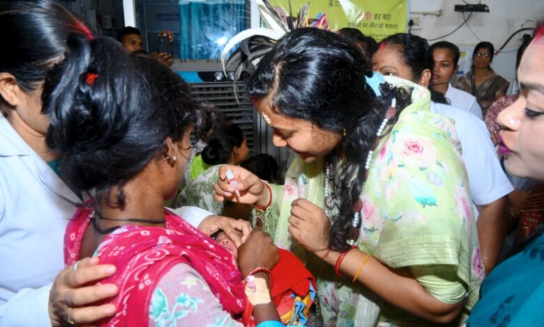 अबूझमाड़ से गूंजा स्वस्थ भारत का संकल्प: राष्ट्रीय पल्स पोलियो अभियान का शुभारंभ, मंत्री लक्ष्मी राजवाड़े ने बच्चों को पिलाई पोलियो रोधी खुराक….