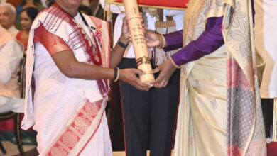 वित्त मंत्री ओपी चौधरी ने पद्मश्री सम्मान प्राप्त डॉ. बुधरी ताती को दी बधाई…