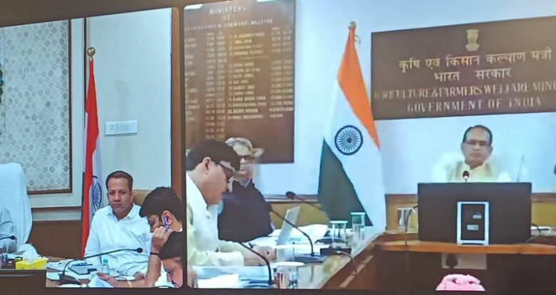 अल-नीनो के मद्देनजर केंद्रीय कृषि मंत्री चौहान ने ली छत्तीसगढ़ की खेती-किसानी की जानकारी….
