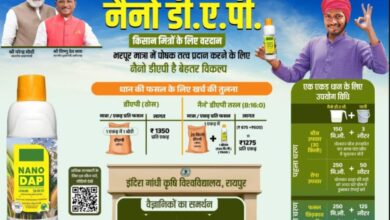 नैनो उर्वरक- छत्तीसगढ़ के खेती-किसानी में आई नई क्रांति…..