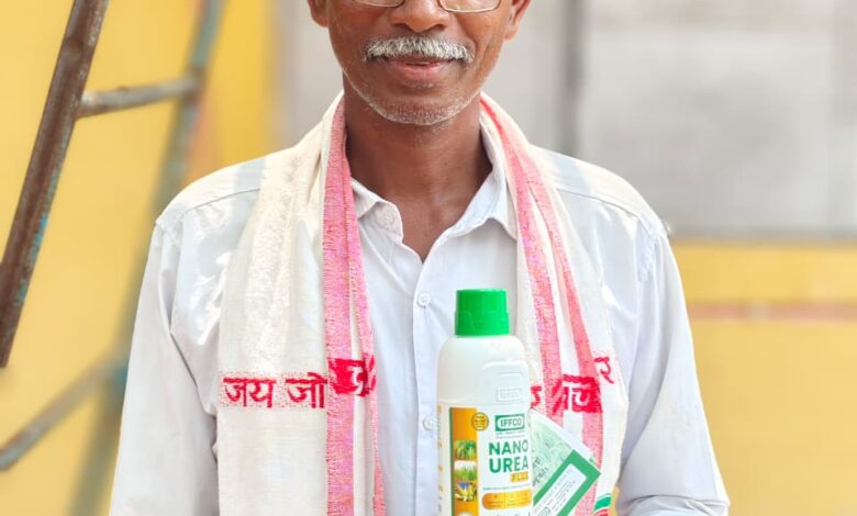 नैनो यूरिया से बदली खेती की तस्वीर….