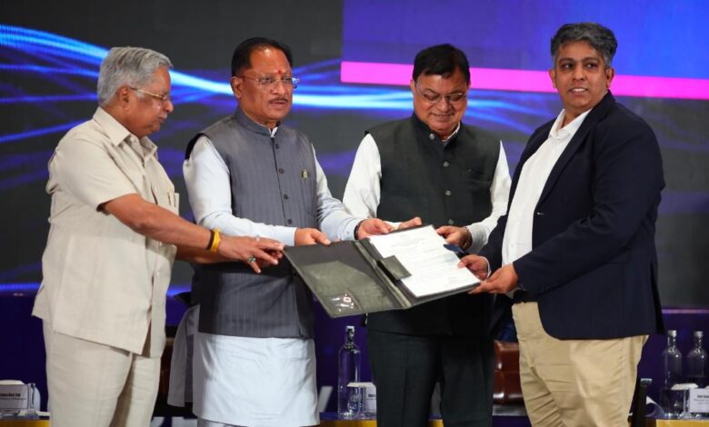 छत्तीसगढ़ में निवेश के लिए बिछा रेड कारपेट, 9,580 करोड़ रुपये के मिले प्रस्ताव, इन्वेस्टर कनेक्ट में हैदराबाद के निवेशकों को मुख्यमंत्री साय का न्योता…. छत्तीसगढ़ में निवेश के लिए बिछा रेड कारपेट, 9,580 करोड़ रुपये के मिले प्रस्ताव, इन्वेस्टर कनेक्ट में हैदराबाद के निवेशकों को मुख्यमंत्री साय का न्योता….