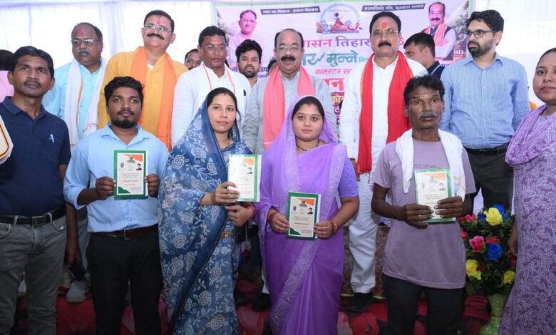 सुशासन तिहार में उप मुख्यमंत्री अरुण साव निकले फील्ड पर, कार्यों की धीमी प्रगति पर जताई नाराजगी….