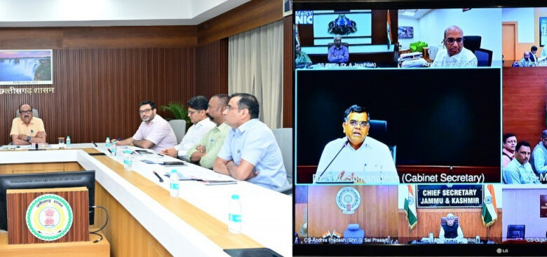 मुख्य सचिव का वीडियो कांफ्रेंस में शामिल, केबिनेट सचिव ने राष्ट्रीय महत्व के कार्यक्रमों एवं योजनाओं के एक्शन प्लान को लेकर किया विमर्श…..